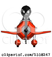 Poster, Art Print Of Gray Thief Man In Geebee Stunt Plane Front View