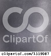Clipart Of A Perforated Metal Texture Royalty Free Illustration