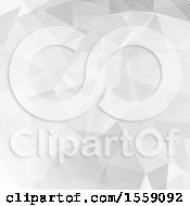 Poster, Art Print Of Grayscale Geometric Background