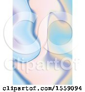 Clipart Of A Holographic Background Royalty Free Vector Illustration