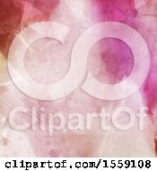 Clipart Of A Watercolor Texture Background Royalty Free Vector Illustration