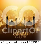 Poster, Art Print Of Ramadan Kareem Background With A Mosque