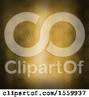 Clipart Of A Golden Pattern Background Royalty Free Illustration