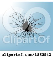Clipart Of Broken Glass Royalty Free Vector Illustration by Lal Perera