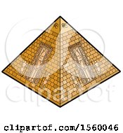 Poster, Art Print Of Ancient Egyptian Pyramid