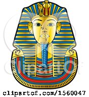 Egyptian King Death Mask For Tutankhamun