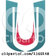 Poster, Art Print Of Abstract Letter U Logo Design