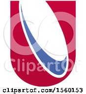 Poster, Art Print Of Abstract Letter U Logo Design