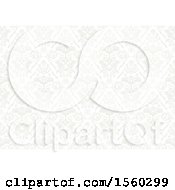 Clipart Of A Damask Background Royalty Free Vector Illustration
