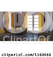 Poster, Art Print Of 3d Room Interior