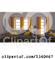 Poster, Art Print Of 3d Room Interior