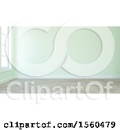 Poster, Art Print Of 3d Green Room Interior