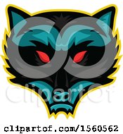 Poster, Art Print Of Red Eyed Demonic Raccoon Mascot