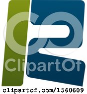 Clipart Of A Letter R Logo Design Royalty Free Vector Illustration