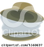 Poster, Art Print Of Beekeeping Hat With A Veil