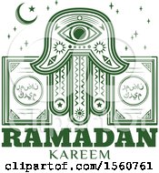 Poster, Art Print Of Green Ramadan Kareem Design