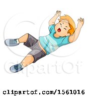 Poster, Art Print Of Boy Falling