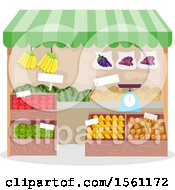 Poster, Art Print Of Produce Stand