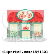 Poster, Art Print Of Bike Shop Store Front