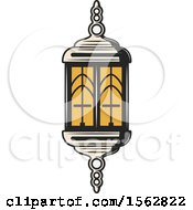 Clipart Of A Ramadan Lantern Royalty Free Vector Illustration