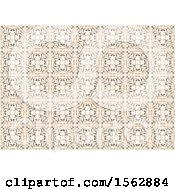 Clipart Of A Tile Background Royalty Free Vector Illustration