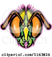 Honey Bee Mascot Head