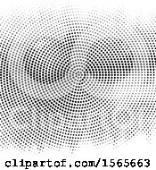 Poster, Art Print Of Radial Halftone Background