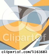 Clipart Of A Scandinavian Geometric Background Royalty Free Vector Illustration