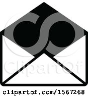 Poster, Art Print Of Black And White Mail Icon