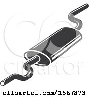 Poster, Art Print Of Car Catalytic Converter Automotive Icon