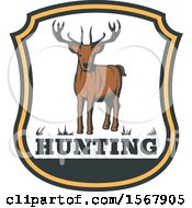 Poster, Art Print Of Deer Hunting Design