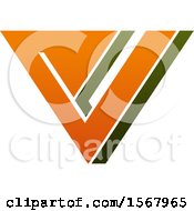 Poster, Art Print Of Letter V Logo