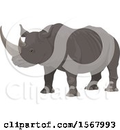 Poster, Art Print Of Rhinoceros