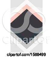 Clipart Of A Geometric Diamond Background Royalty Free Vector Illustration
