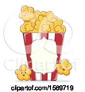 Poster, Art Print Of Popcorn Mascot Character