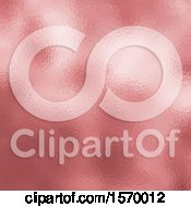 Clipart Of A Rose Gold Metal Texture Background Royalty Free Vector Illustration