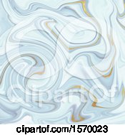 Clipart Of A Marble Swirl Background Royalty Free Illustration