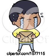 Cartoon Man Crying