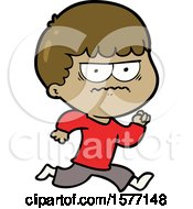 Poster, Art Print Of Cartoon Angry Man