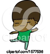 Cartoon Smug Boy