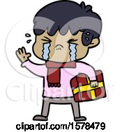 Crying Boy Cartoon