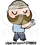 Cartoon Man With Beard