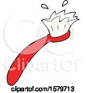 Poster, Art Print Of Cartoon Tooth Brush