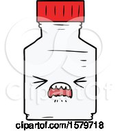 Cartoon Pill Jar