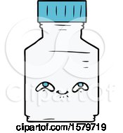 Cartoon Pill Jar