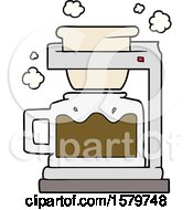 Cartoon Coffee Pot