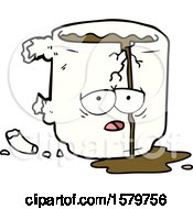 Cartoon Broken Mug by lineartestpilot