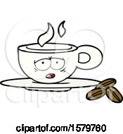 Cartoon Espresso Mug by lineartestpilot