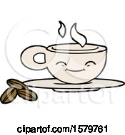 Cartoon Espresso Mug by lineartestpilot