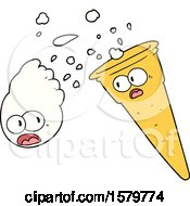 Cartoon Ice Cream by lineartestpilot